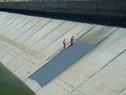堤壩聚脲防水高壓聚脲設備施工
